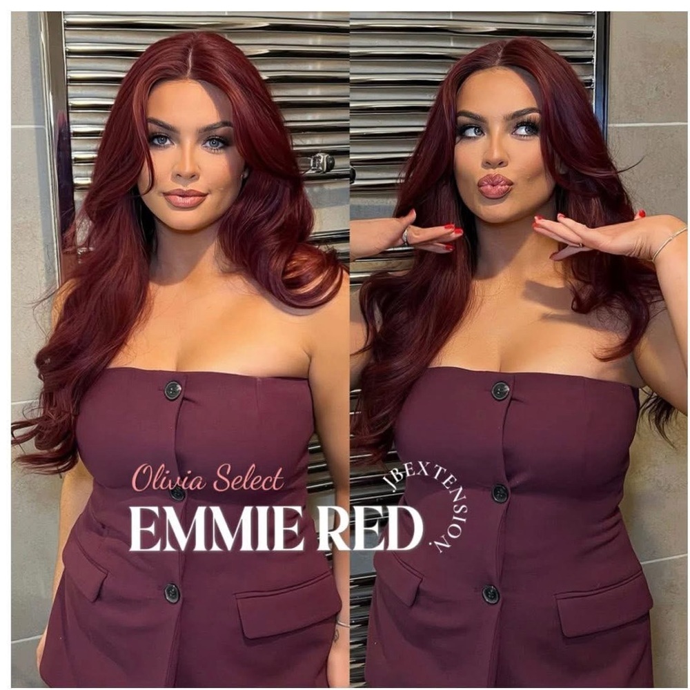 JB Extension Emmie Red Lace Front T-Part Synthetic Wig